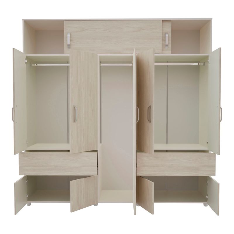 Closet/Armario MADERKIT Barto 120 cm Niebla