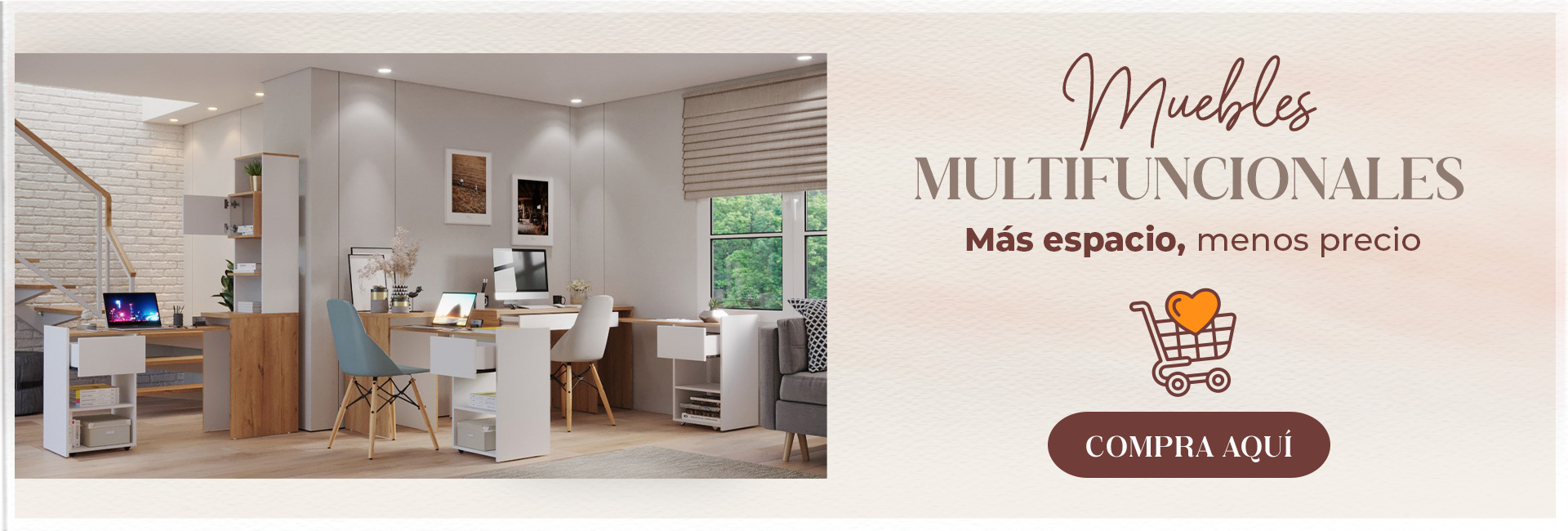 Muebles multifuncionales Maderkit