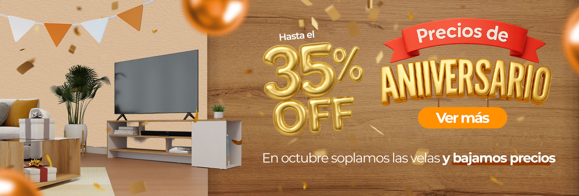 Muebles de aniversario Maderkit